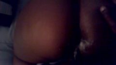 MAss-Holeive Brown Ass-Hole Creaming And Farting On MAss-Holeive Big Black Dick