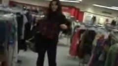 Girl Farts In Mall