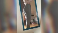 Bunny Ratchet’s 1 Minute Clips – Mirror Farting In Leggings