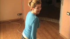 Gassy Belly (woman Farting)