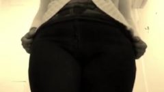 Fat Girl Breaking In Her Jeans With Farts After Enormous Dinner