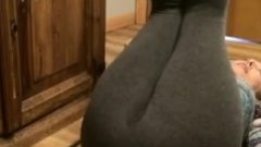 Addyson Farting In Yoga Pants