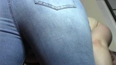New Jeans Are So Tight,that Its Rough To Fart-bubbly Farts