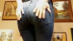 Horny Loud Wet Fart In Denim Jeans
